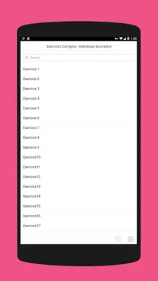 Statistique - Exercices Corrigées android App screenshot 4